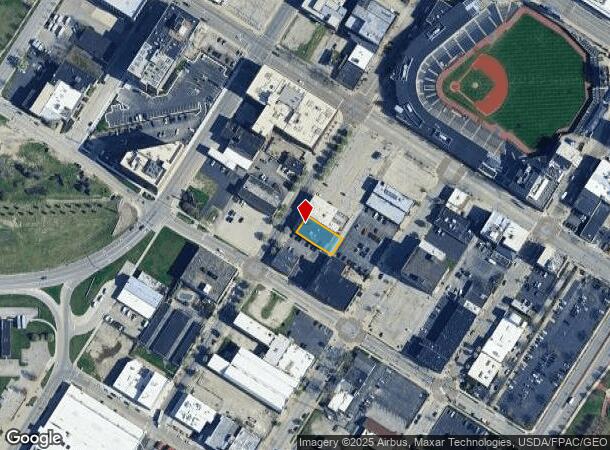 33 S Huron St, Toledo, OH Parcel Map