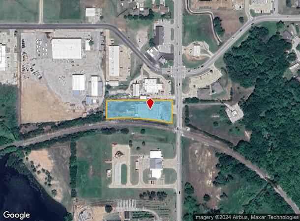  215 N Rockford Rd, Ardmore, OK Parcel Map