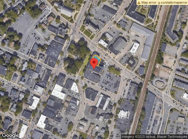  117 Central St, Norwood, MA Parcel Map