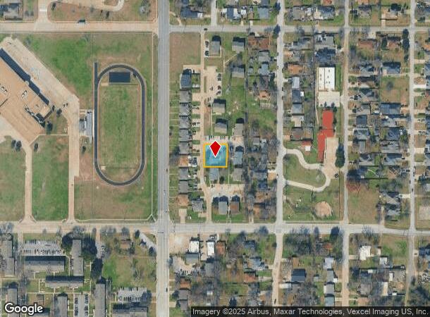  1429 Pryor Pl, Grand Prairie, TX Parcel Map