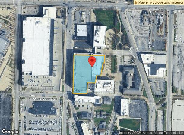  520 S Meridian St, Indianapolis, IN Parcel Map