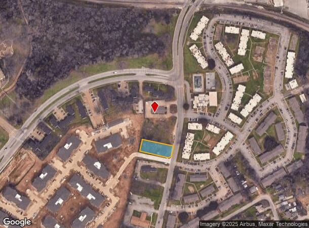  3503 Overton Ct, Dallas, TX Parcel Map