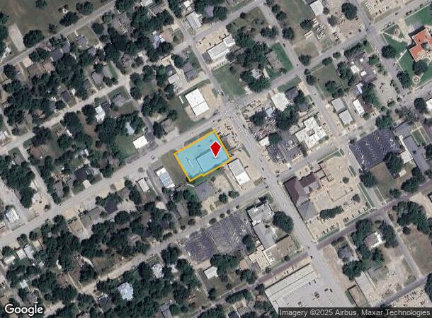 615 W 2Nd Ave, Corsicana, TX Parcel Map