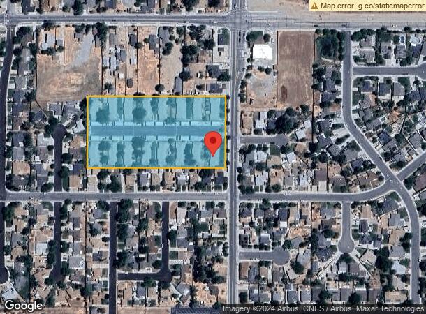  855 S Curry St, Tehachapi, CA Parcel Map