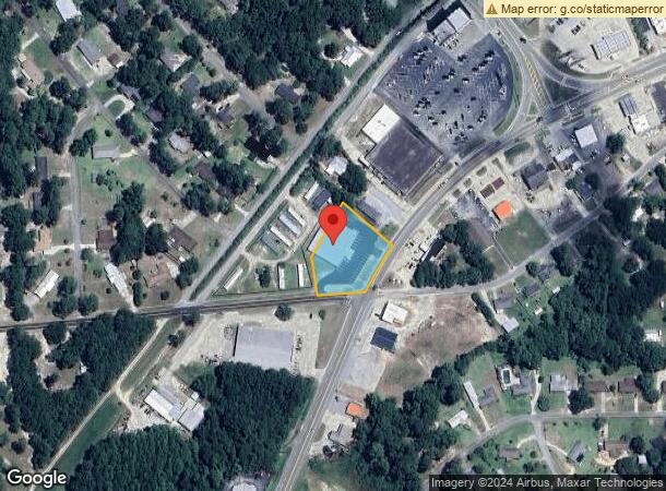  514 W Ogeechee St, Sylvania, GA Parcel Map