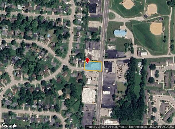 427 N Main St, New Carlisle, OH Parcel Map