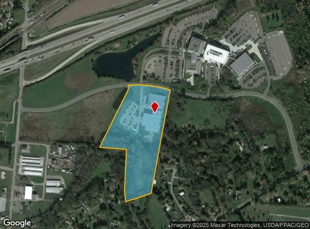  511 Speedway Dr, Enon, OH Parcel Map