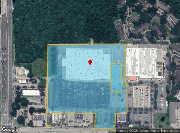  1919 Wells Rd, Orange Park, FL Parcel Map