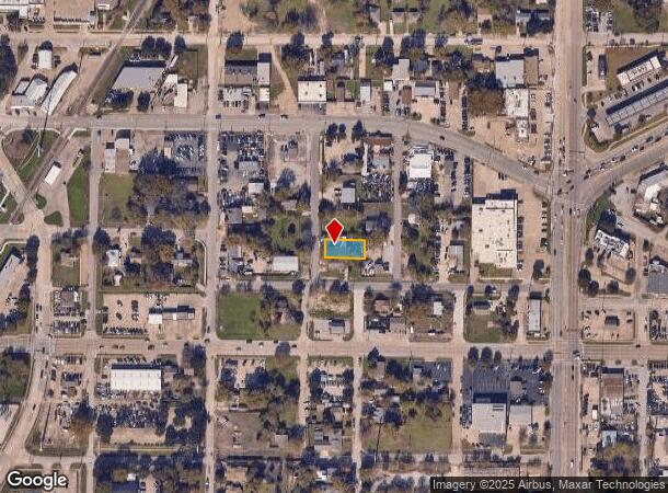  110 S 2Nd St, Garland, TX Parcel Map