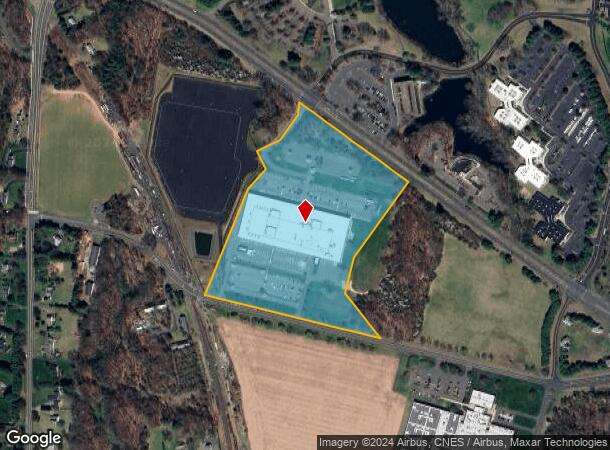  1985 Blue Hills Avenue Ext, Windsor, CT Parcel Map