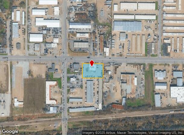 2424 W Division St, Arlington, TX Parcel Map