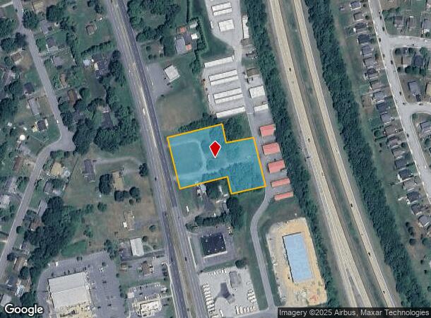  1165 S Dupont Blvd, Smyrna, DE Parcel Map