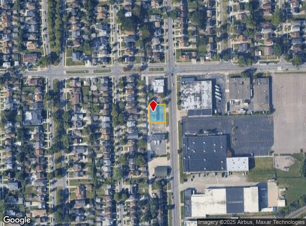  6451 Miller Rd, Dearborn, MI Parcel Map