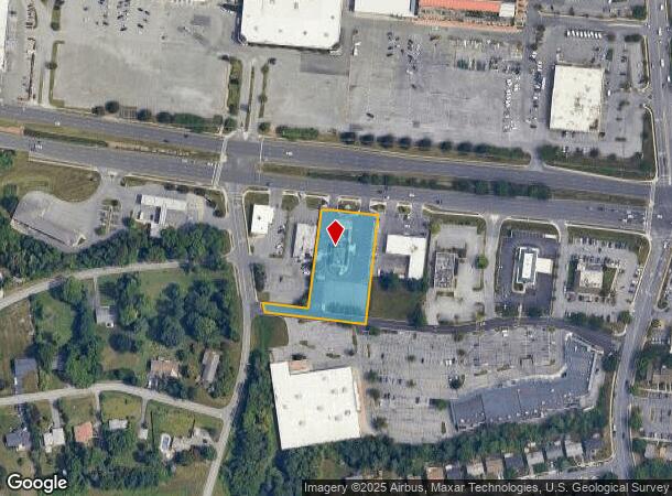 1350 W Patrick St, Frederick, MD Parcel Map