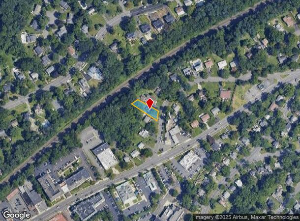 21 Old South Ave, Fanwood, NJ Parcel Map