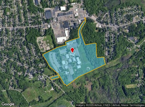 290 Thatcher St, Brockton, MA Parcel Map
