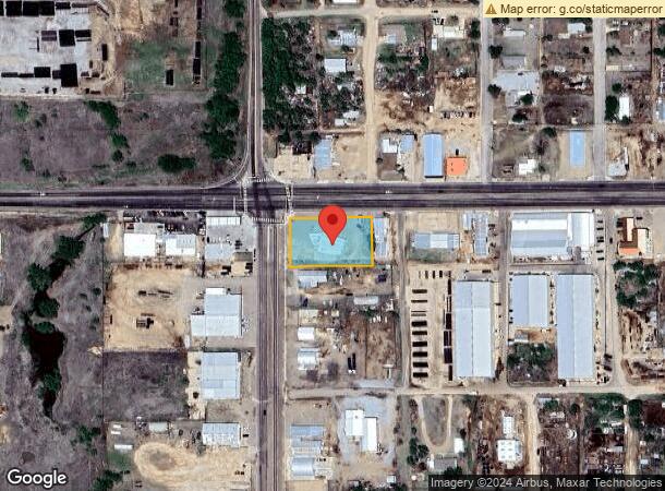  2421 Alcock St, Pampa, TX Parcel Map