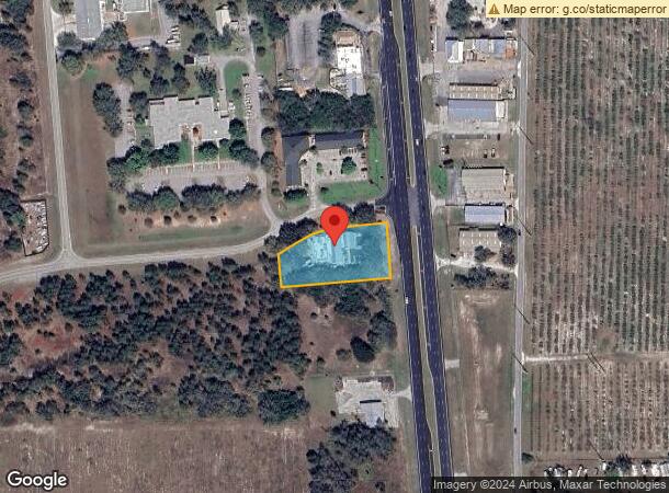  7200 S George Blvd, Sebring, FL Parcel Map