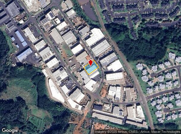 1537 Haleukana St, Lihue, HI Parcel Map
