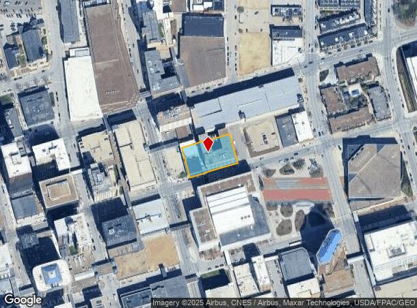  401 Locust St, Des Moines, IA Parcel Map