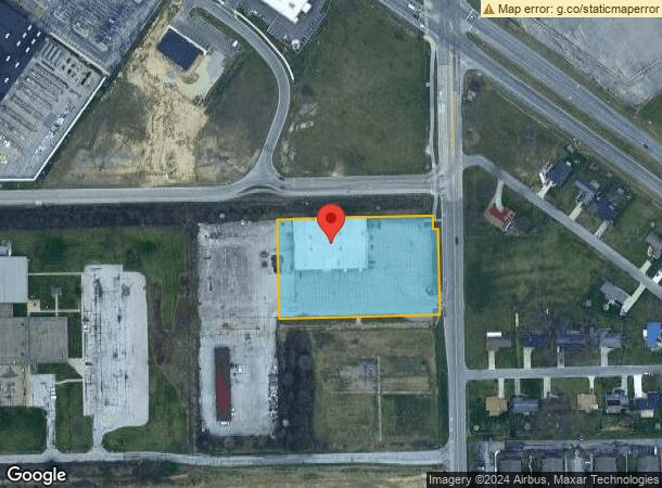  7910 S Anthony Blvd, Fort Wayne, IN Parcel Map