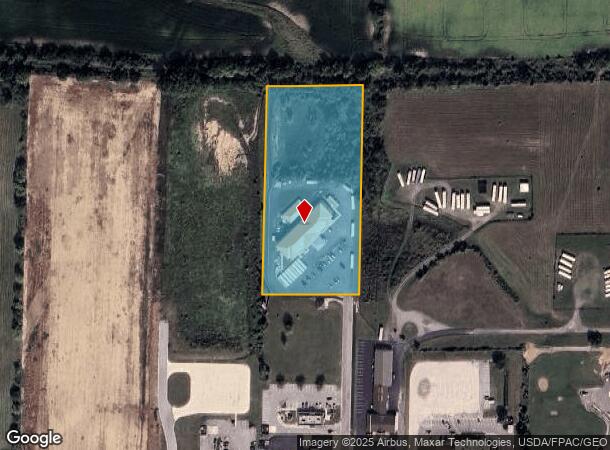  117 Commerce Ln, Bluffton, OH Parcel Map