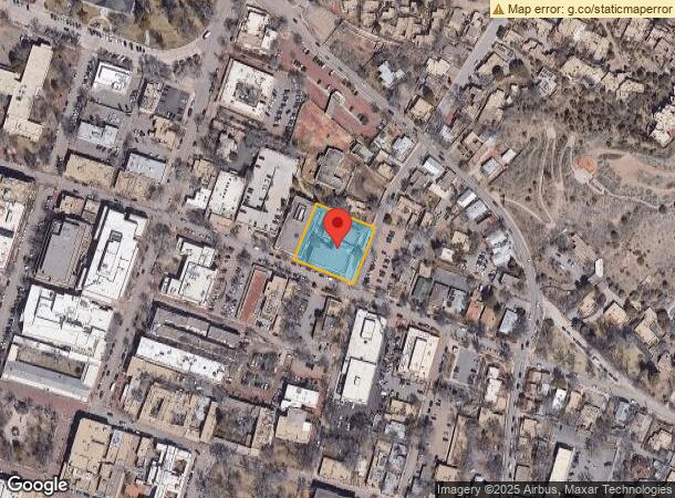  123 E Marcy St, Santa Fe, NM Parcel Map