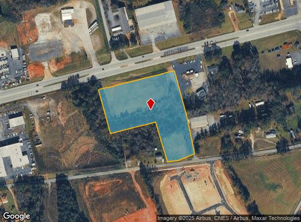 13585 E Wade Hampton Blvd, Greer, SC Parcel Map
