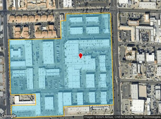  3111 S Valley View Blvd, Las Vegas, NV Parcel Map