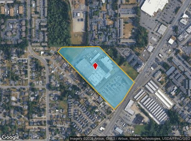  9028 Evergreen Way, Everett, WA Parcel Map