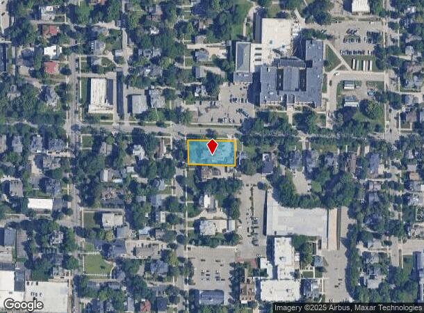 404 Fountain St Ne, Grand Rapids, MI Parcel Map