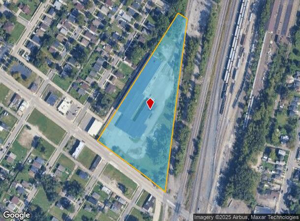 160 Visger Rd, River Rouge, MI Parcel Map
