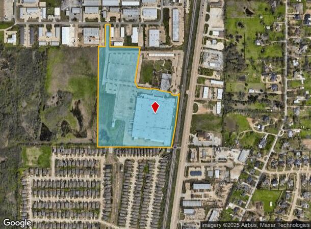  5940 Optical Way, Fort Worth, TX Parcel Map