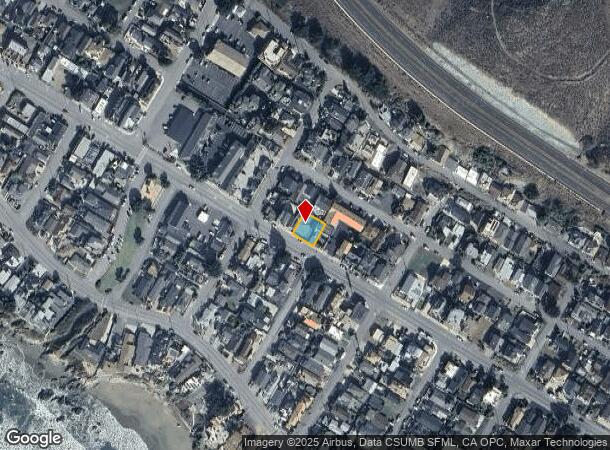 465 S Ocean Ave, Cayucos, CA Parcel Map