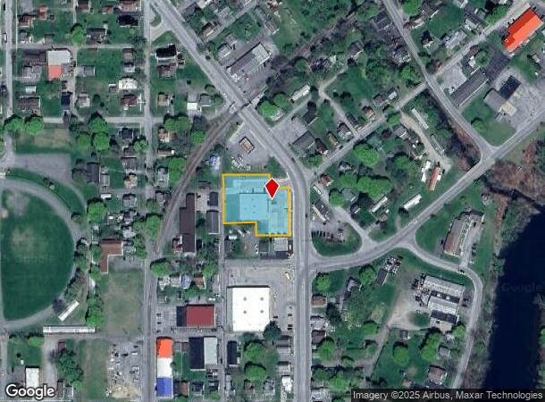550 W Front St, Clearfield, PA Parcel Map