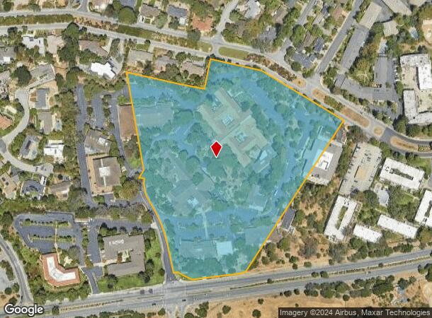  2400 Sand Hill Rd, Menlo Park, CA Parcel Map