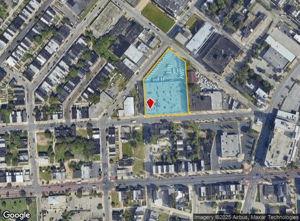 1210 E 20Th St, Baltimore, MD Parcel Map