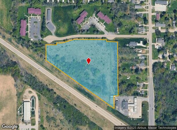  80 Kentridge Dr, Kent City, MI Parcel Map