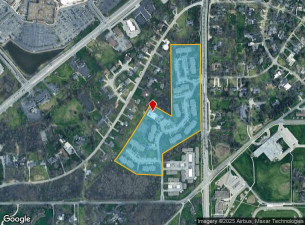  2034 Ardmore Ave, Fort Wayne, IN Parcel Map