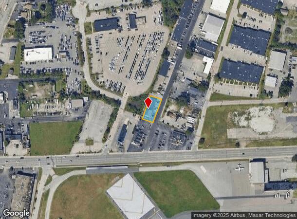 125 Dewey Ave, Warwick, RI Parcel Map