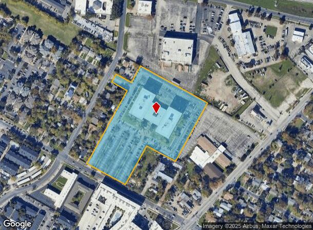  1106 Clayton Ln, Austin, TX Parcel Map
