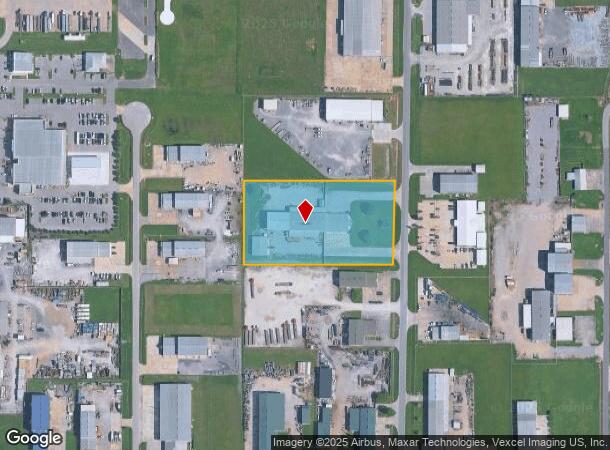  1244 Petroleum Pkwy, Broussard, LA Parcel Map