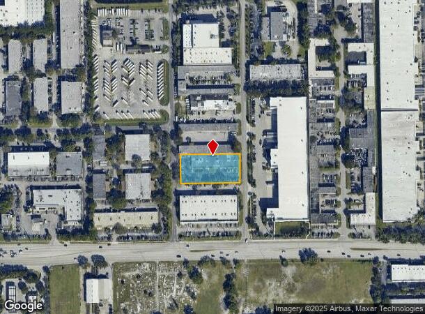  2501 Nw 17Th Ln, Pompano Beach, FL Parcel Map