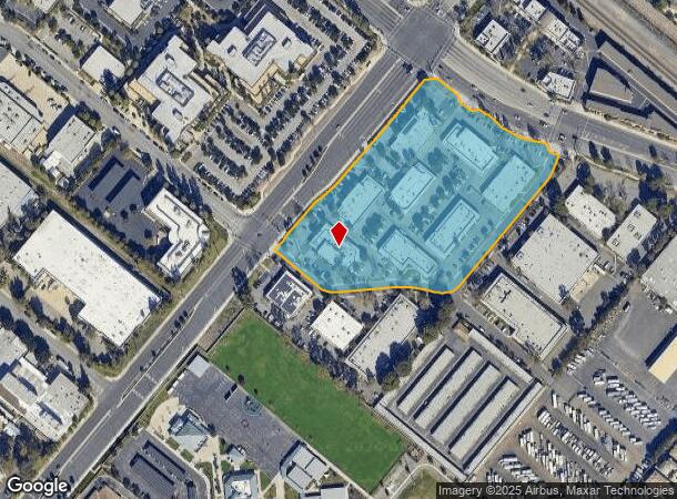  15012 Red Hill Ave, Tustin, CA Parcel Map