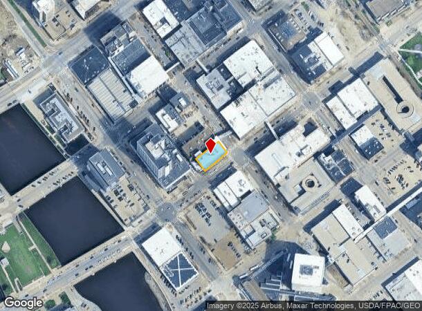  118 3Rd Ave Se, Cedar Rapids, IA Parcel Map