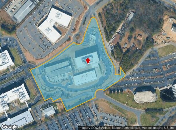 7915 Microsoft Way, Charlotte, NC Parcel Map