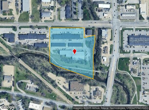 7500 University Ave, Clive, IA Parcel Map