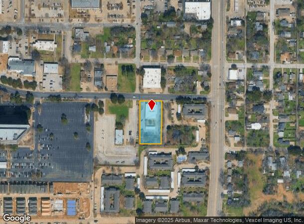  800 E Border St, Arlington, TX Parcel Map