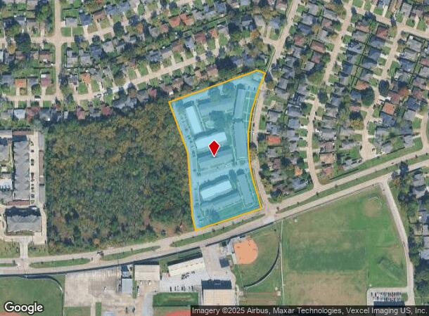 12635 Tidwell Rd, Houston, TX Parcel Map