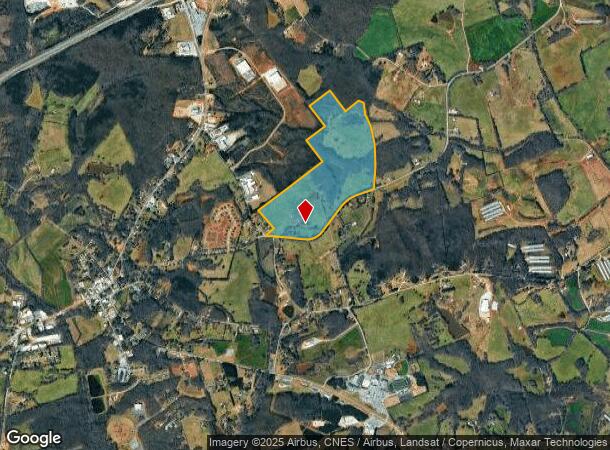  2556 Turkey Creek Rd, Carnesville, GA Parcel Map